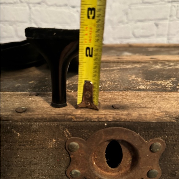 Prada Black Suede Mules - Picture 4 of 8